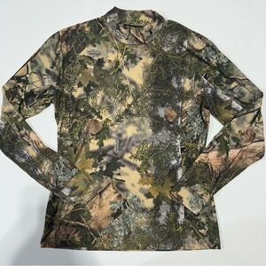 Shadow camo women’s long sleeve shirt, size M